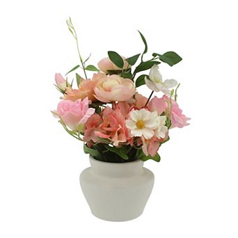 Everyday Decor Artificial Summer Garden Botanicals Arrangement