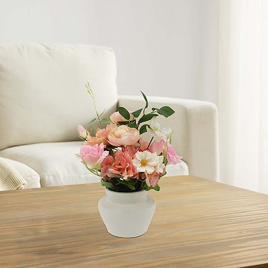 Everyday Decor Artificial Summer Garden Botanicals Arrangement