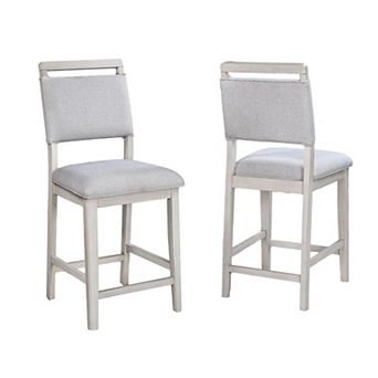 Bovo Dining Chair Set of 2, Wood