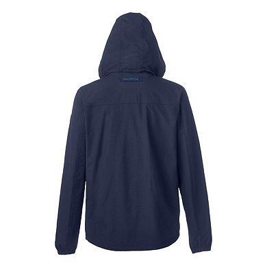 Nautica Voyage Hooded Rain Jacket