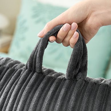 Bearpaw Marant Backrest with Plush Support and Storage Pocket