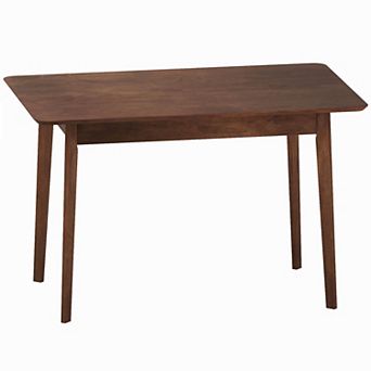 HOMCOM Dining Table for 4, 47.2inch Rectangular Kitchen Table