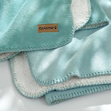 Bearpaw Flannel Throw Blanket