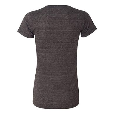 BELLA + CANVAS Womens Triblend Deep V-Neck Tee