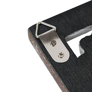 2 PCS Botanical Panel Distressed Carved Wood Wall Decor Set