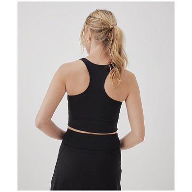 On The Go-to Crop Tank Made With Organic Cotton