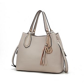 MKF Collection Lana Faux Leather Hobo Bag