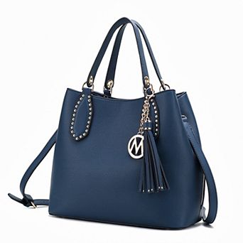 MKF Collection Lana Faux Leather Hobo Bag