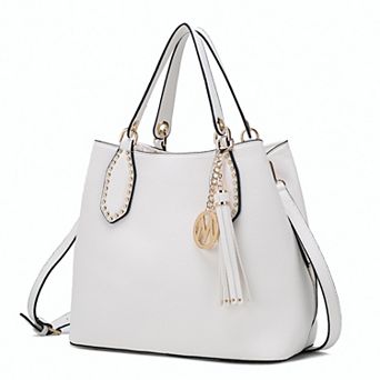 MKF Collection Lana Faux Leather Hobo Bag