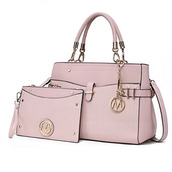 MKF Collection Tenna Faux Leather Satchel Bag