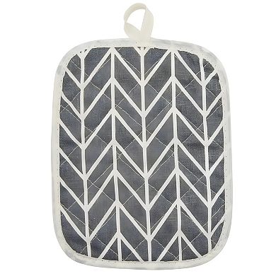 Kitchen Bohemian Pot Holders 7" x" 8.5" 4 Pcs