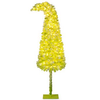 Costway 5/6/7 FT Bendable Christmas Tree with Bendable Top