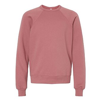 BELLA + CANVAS Youth Sponge Fleece Crewneck Sweatshirt