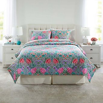 BrylaneHome Saskia 3 pc Quilt Set