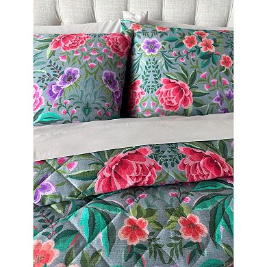 BrylaneHome Saskia 3 Piece Quilt Set