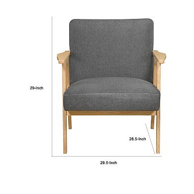 Cathy Accent Club Armchair, Wood