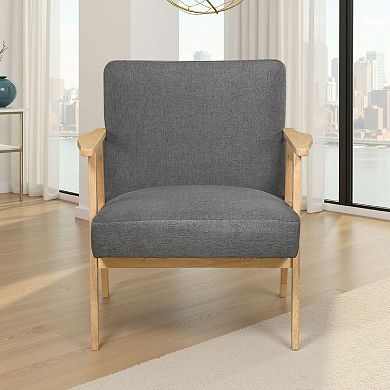 Cathy Accent Club Armchair, Wood