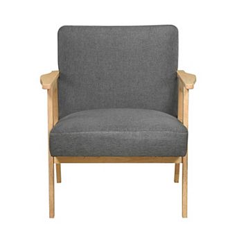 Cathy Accent Club Armchair, Wood