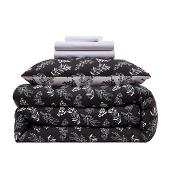 Nestl 7 pc Botanical Comforter Sets with Sheets