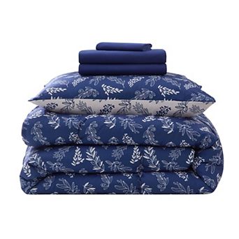 Nestl 7 pc Botanical Comforter Sets with Sheets
