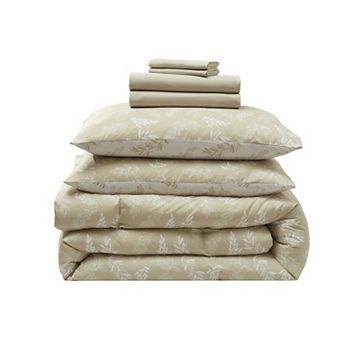 Nestl 7 pc Botanical Comforter Sets with Sheets