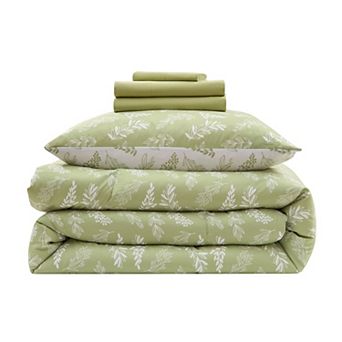 Nestl 7 pc Botanical Comforter Sets with Sheets