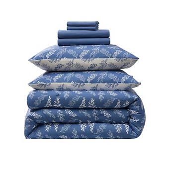 Nestl 7 pc Botanical Comforter Sets with Sheets