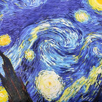 Van Gogh Large Cotton Shoulder Tote Bag Canvas Shopping Handbag 3 Pcs