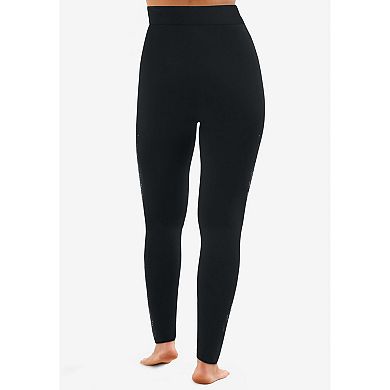 Avenue Women's Plus Size Rhinestone Leggings