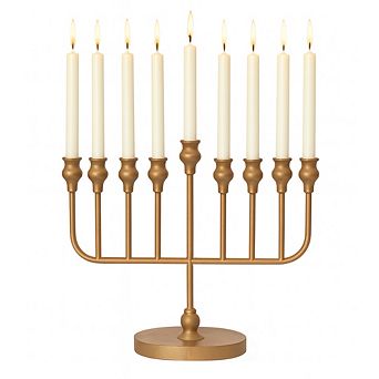 9-Branch Hanukkah Menorah