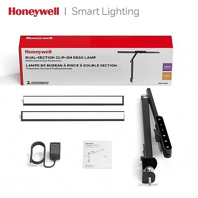 Honeywell HJ1BK Architect Desk Lamp 1200LM 4 Mode Dimmable LED Light with Timer
