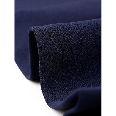 Peplum Vest for Women's Elegant Sleeveless Crew Neck Flared Hem Work Office Tank Tops