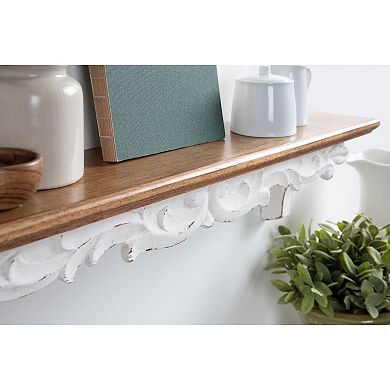 Abberly Wood Wall Shelf 28 in.