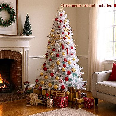Costway 6/7 FT Pre-lit Artificial Christmas Tree