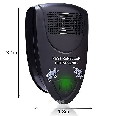 Ultrasonic Pest Insect Rodent Plug-In Repeller 2 Pcs