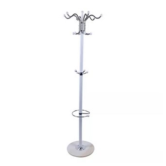 Metal Coat Rack Tree Stand 16 Hooks