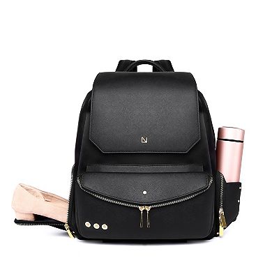 Lux & Nyx Zoe 15" Laptop Backpack with Detachable Clutch