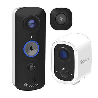 Toucan Wireless Security Camera S4 and Wireless Video Doorbell V3 Bundle