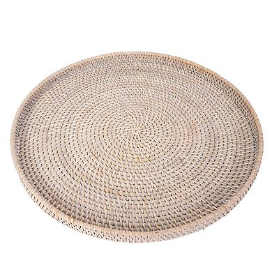 Saboga Home™ Round Flat Tray