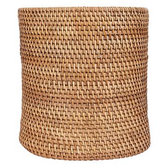 Saboga Home™ Oval Waste Basket with Metal Liner