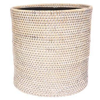 Saboga Home™ Oval Waste Basket with Metal Liner