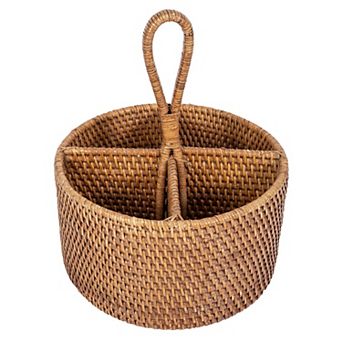 Saboga Home™ Round 4 section Caddy/Cutlery Holder