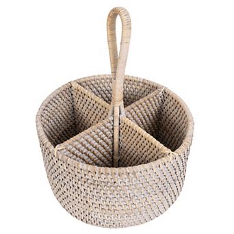 Saboga Home™ Round 4 section Caddy/Cutlery Holder