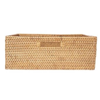 Saboga Home™ Rectangular Shelf basket with Side handles