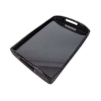 Saboga Home™ Rectangular Tray with Glass Insert