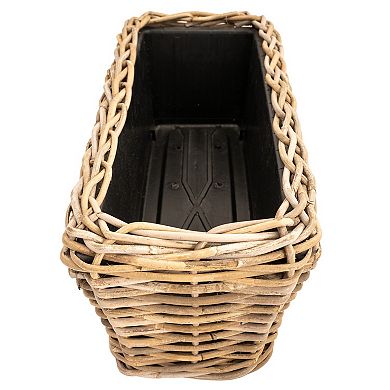 Saboga Home™ Rectangular Planter with Plastic Insert