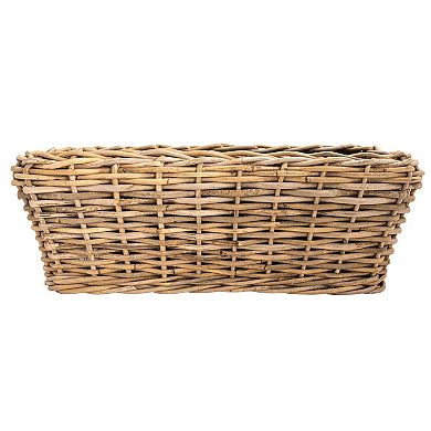 Saboga Home™ Rectangular Planter with Plastic Insert