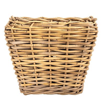 Saboga Home™ Square Tapered Planter with Plastic Insert