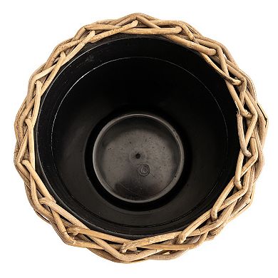 Saboga Home™ Round Planter with Plastic Insert