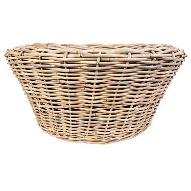 Saboga Home™ Round Tapered Planter with Black Plastic Insert